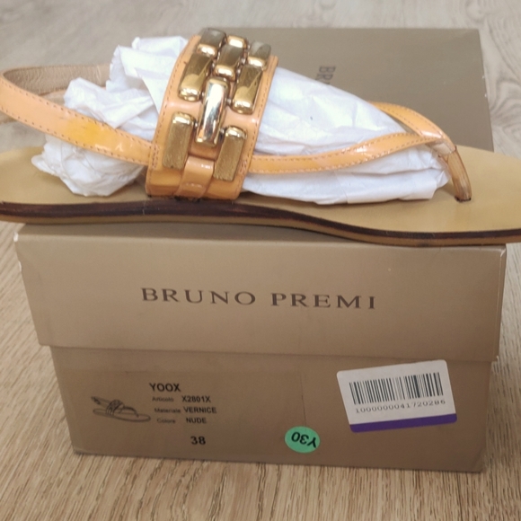 Bruno Premi Italian Sandal, Metal decoration - Picture 2 of 3